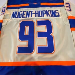 Blue and Orange Hockey Jersey